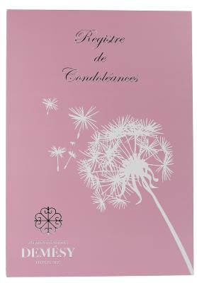 Registre de condoléances personnalisé