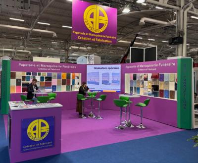 Notre stand au salon FUN�RAIRE PARIS 2025